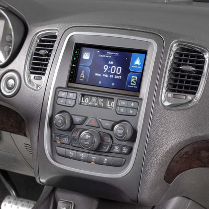Metra 95-6560B TurboTactile Double-DIN Dash Kit for Dodge Durango 2014-2020 with factory 8-inch screen