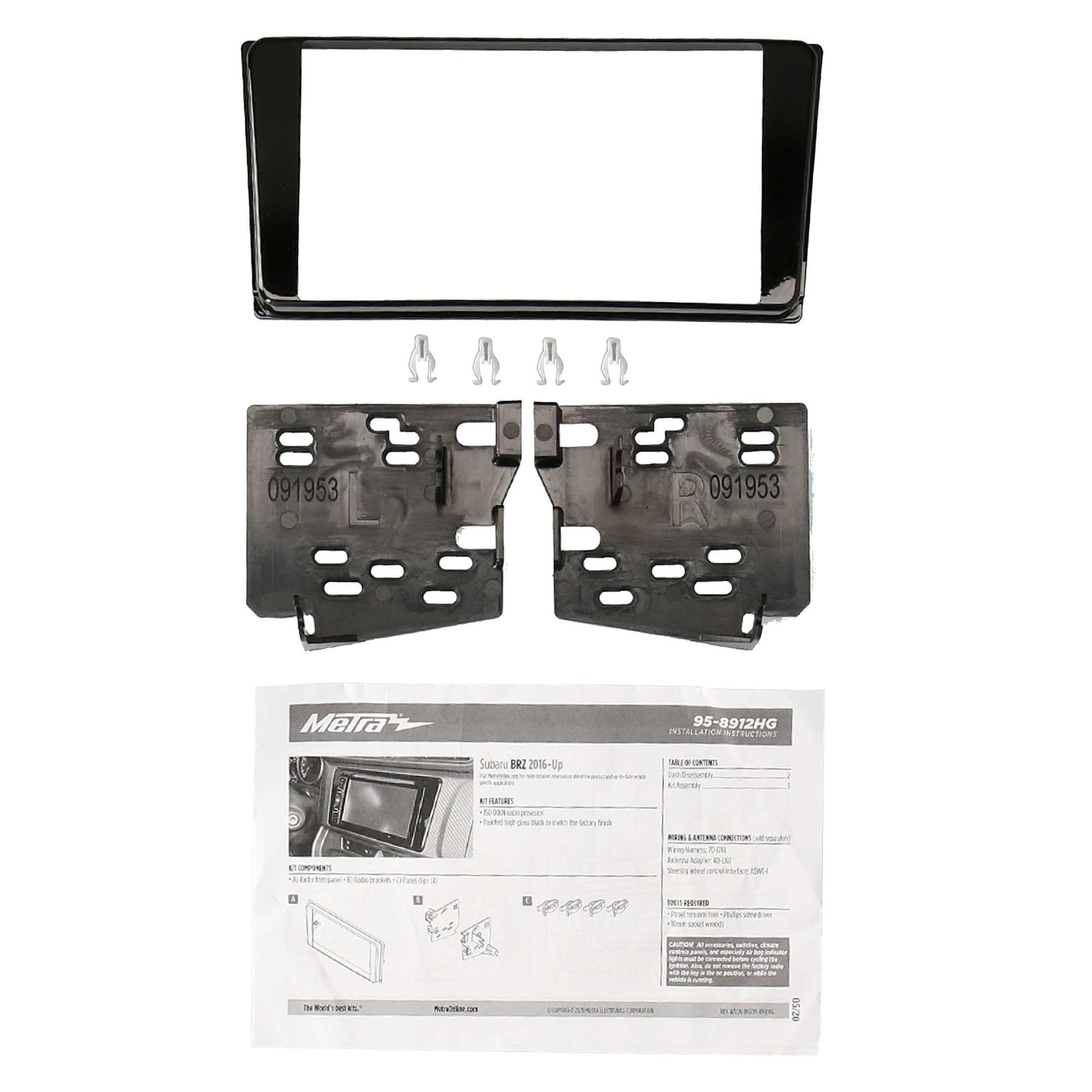 Metra Radio Installation Kits – 95-8912HG