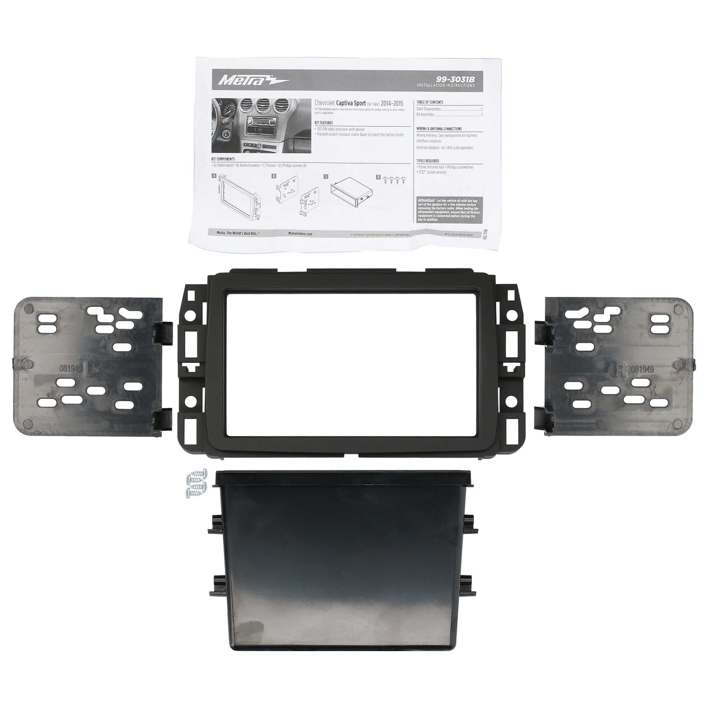 Metra Radio Installation Kits – 99-3031B