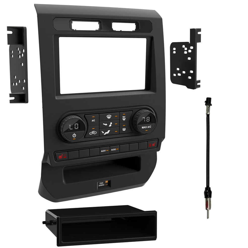 Metra 99-5849CH TurboTactile Dash Kit for Ford F-Series Trucks