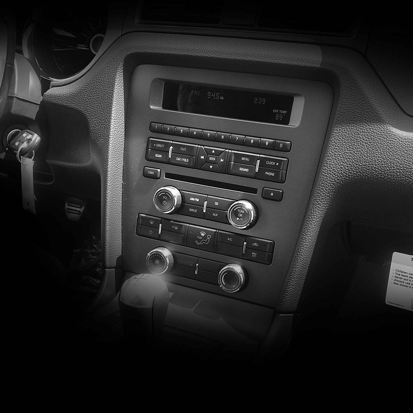 Metra 99-5853CH TurboTactile Dash Kit for Ford Mustang