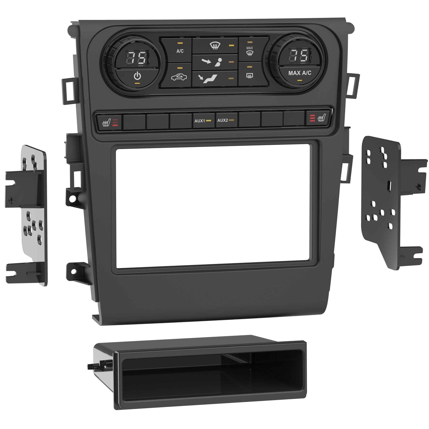 Metra 99-5854B Single/Double-DIN Dash Kit for Ford Fusion