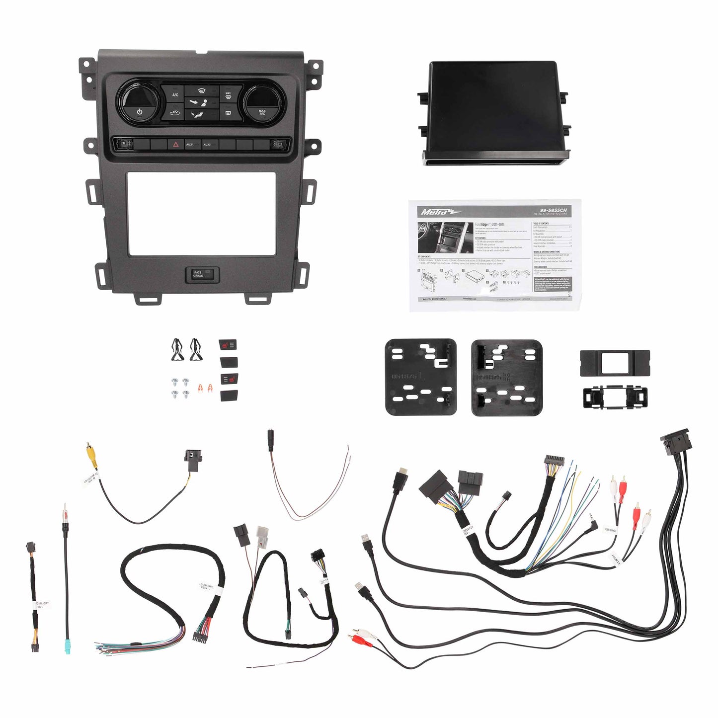 Metra 99-5855CH TurboTactile Dash Kit for Ford Edge
