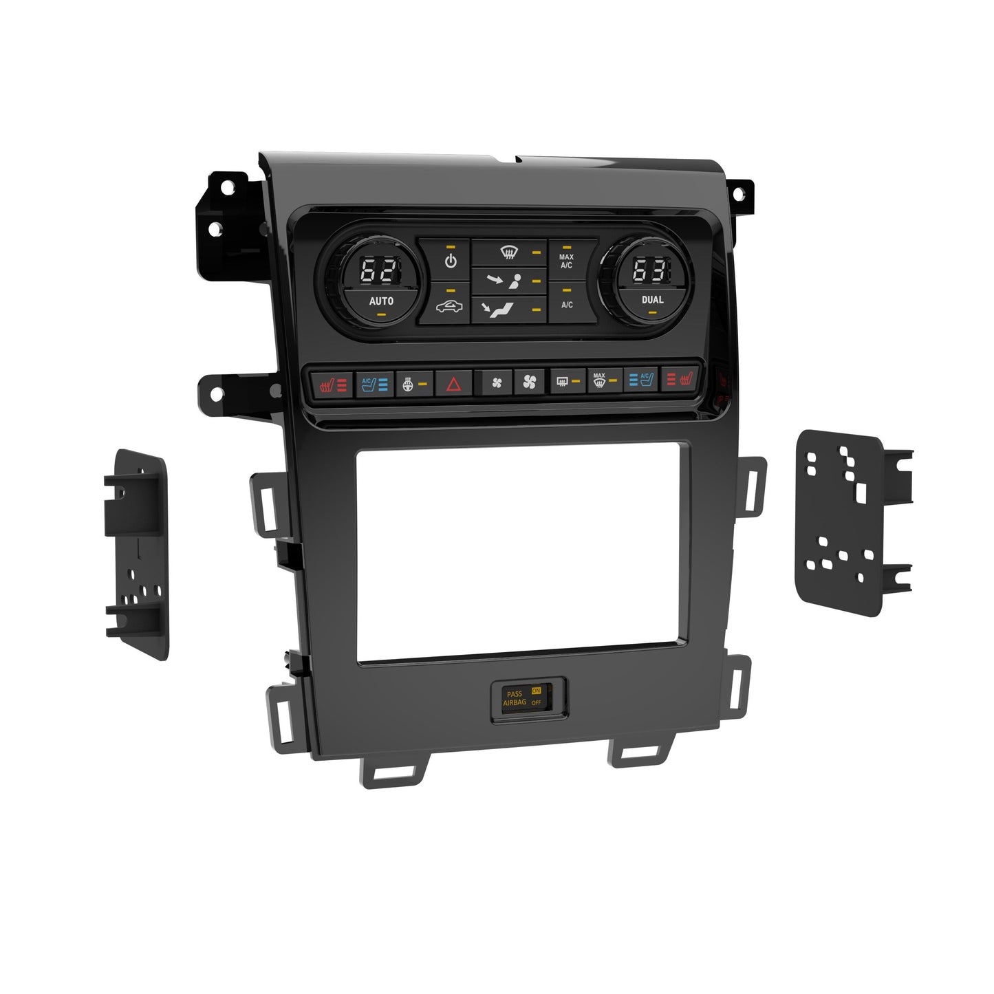 Metra 99-5863HG TurboTactile Dash Kit for Ford Edge 2011-2014 with 8-Inch Screen