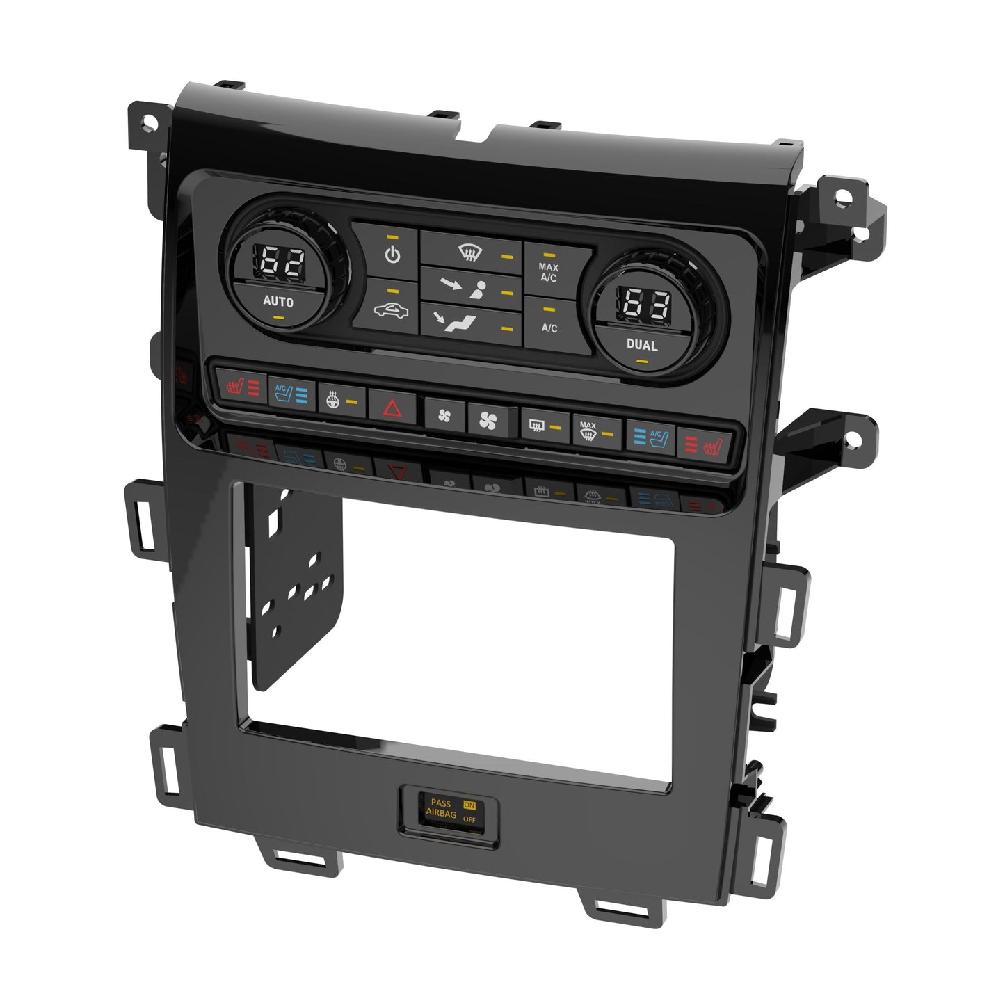 Metra 99-5863HG TurboTactile Dash Kit for Ford Edge 2011-2014 with 8-Inch Screen