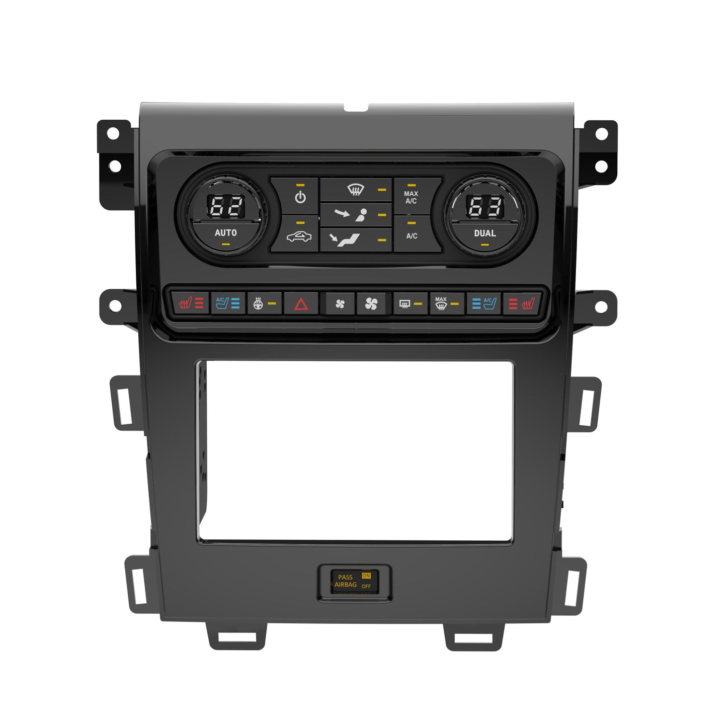Metra 99-5863HG TurboTactile Dash Kit for Ford Edge 2011-2014 with 8-Inch Screen