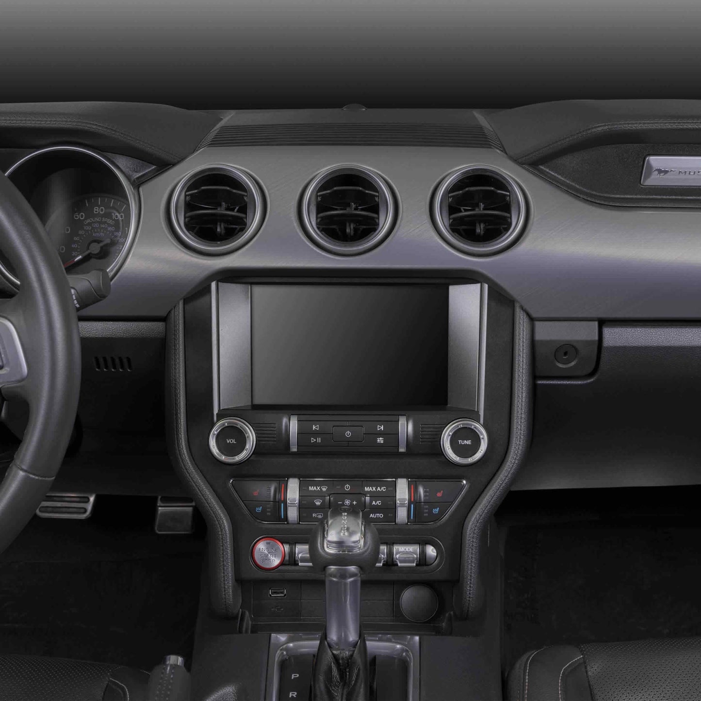 Metra 99-5865CH TurboTactile Dash Kit for Ford Mustang 2015-2023 Manual Climate