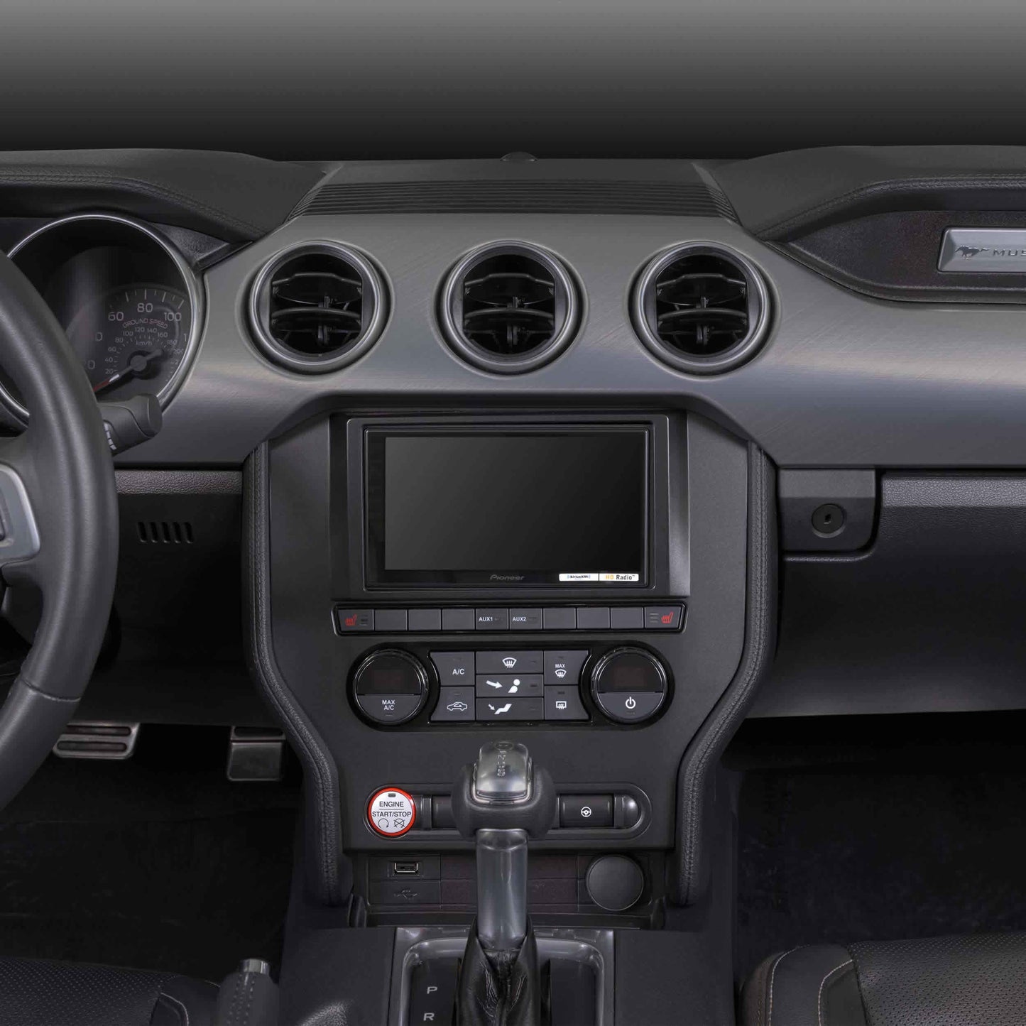 Metra 99-5865CH TurboTactile Dash Kit for Ford Mustang 2015-2023 Manual Climate