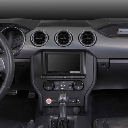 Metra 99-5865CH TurboTactile Dash Kit for Ford Mustang 2015-2023 Manual Climate