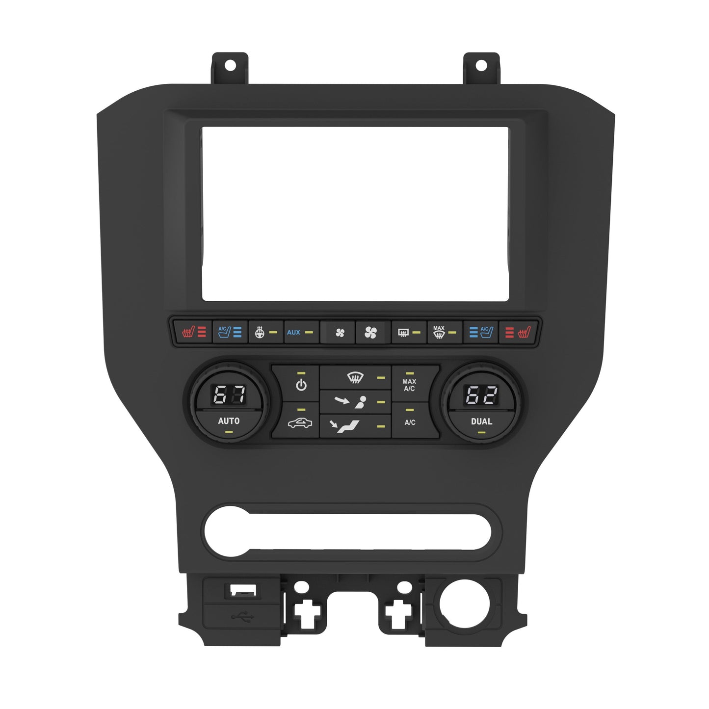 Metra 99-5866CH TurboTactile Dash Kit for Ford Mustang 2015-2023 with 8-Inch Screen