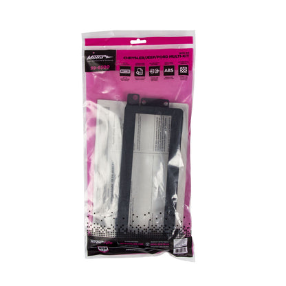 Metra 99-6500 Single-DIN Dash Kit for Select Chrysler Dodge Ford Jeep Vehicles