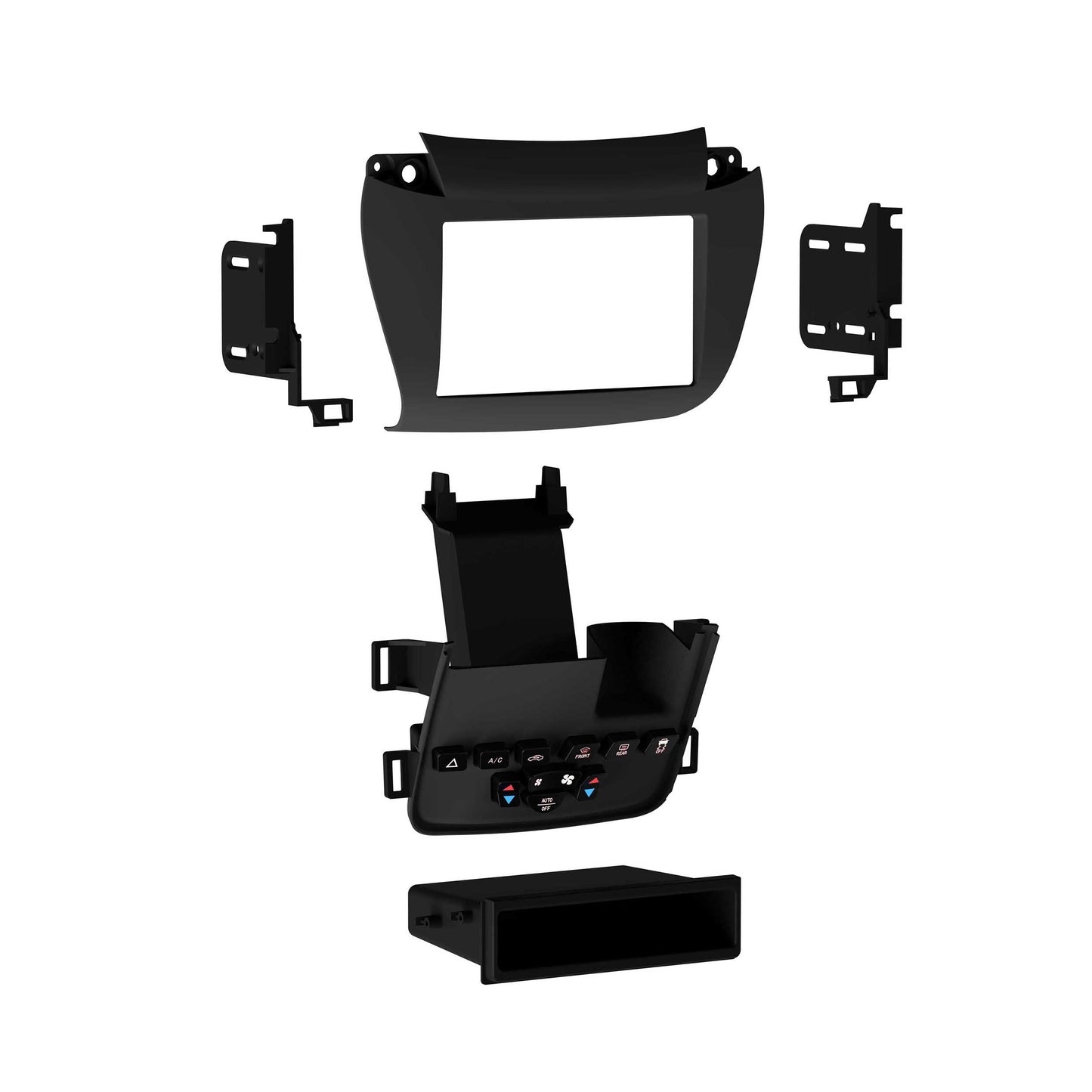 Metra 99-6520B Single/Double-DIN Dash Kit for Dodge Journey