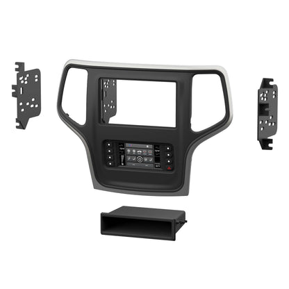 Metra 99-6536S Single/Double-DIN TurboTouch Dash Kit for Jeep Grand Cherokee