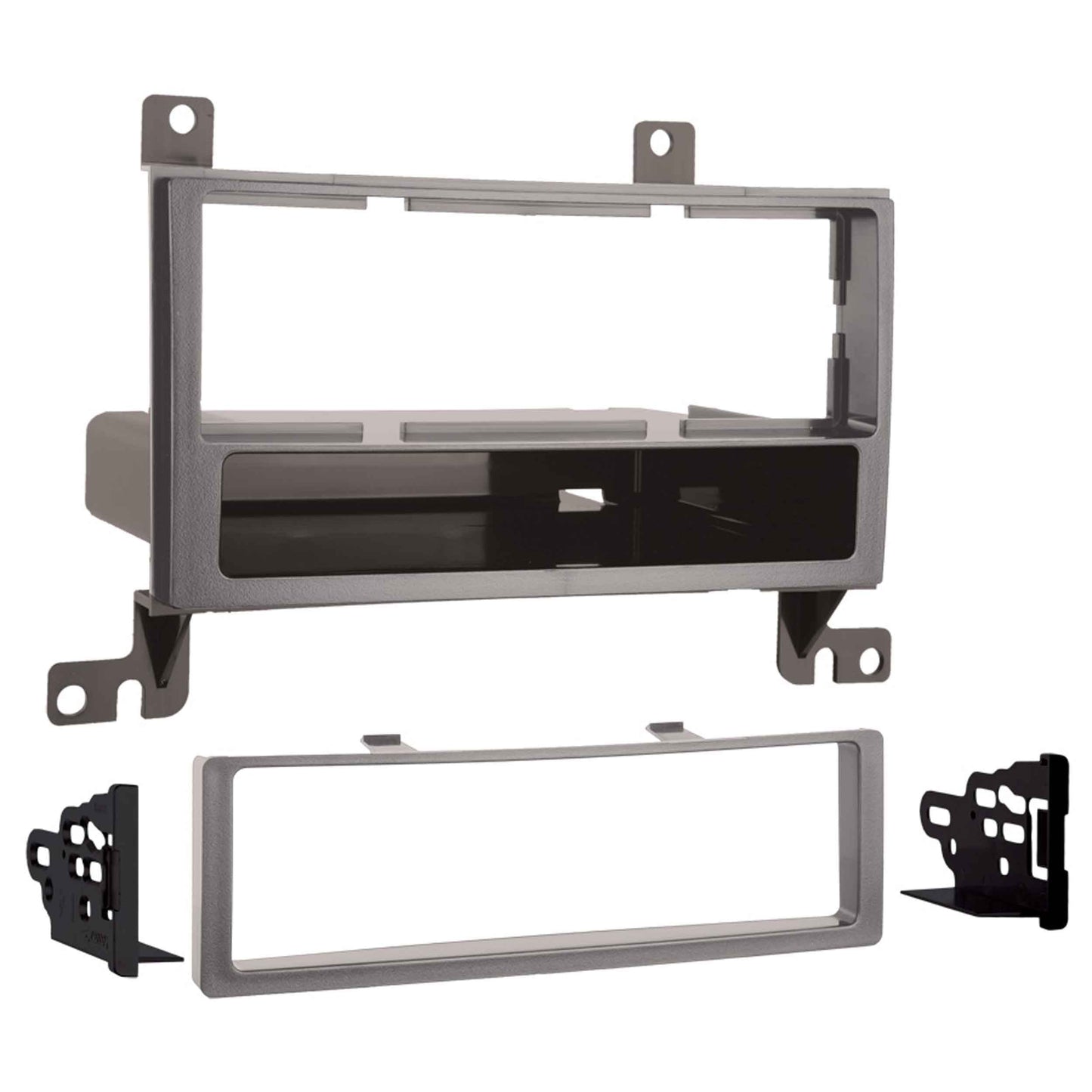 Metra 99-7325S Single-DIN Dash Kit for Hyundai Santa Fe Silver