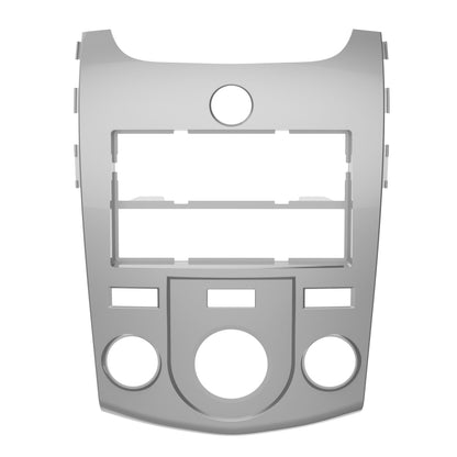 Metra 99-7338S Single or Double-DIN Dash Kit for Kia Forte Silver