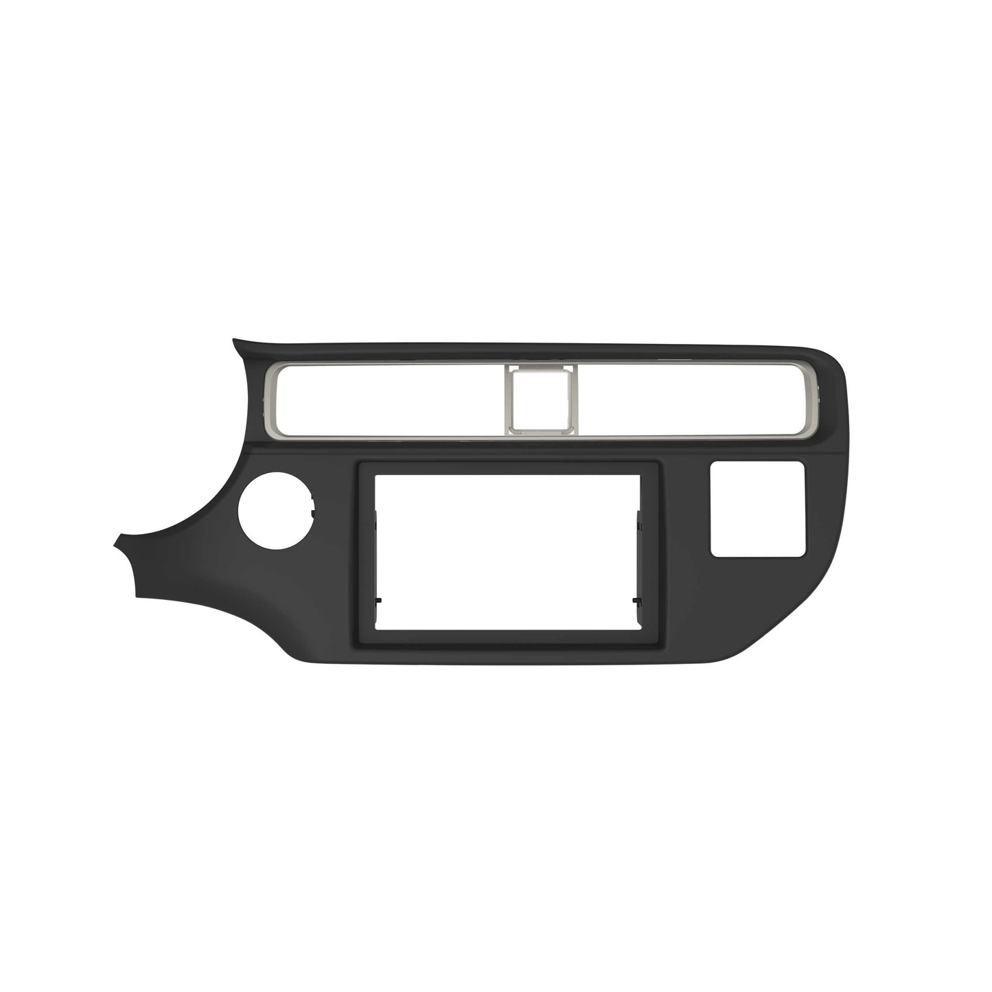 Metra 99-7367B Single/Double-DIN Dash Kit for Kia Rio 2016-2017 Matte Black With Push-to-Start
