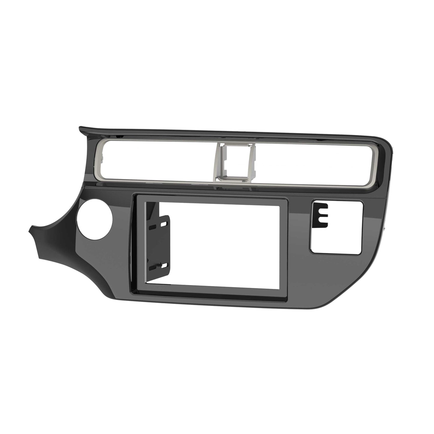 Metra 99-7367HG Single/Double-DIN Dash Kit for Kia Rio 2016-2017 Gloss Black With Push-to-Start