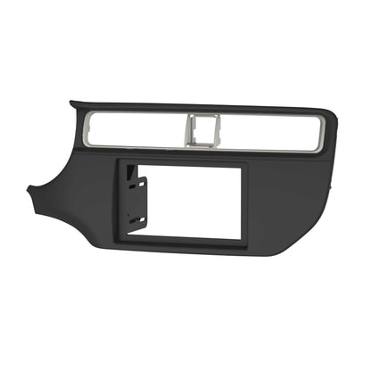 Metra 99-7368B Single/Double-DIN Dash Kit for Kia Rio 2016-2017 Matte Black Without Push-to-Start