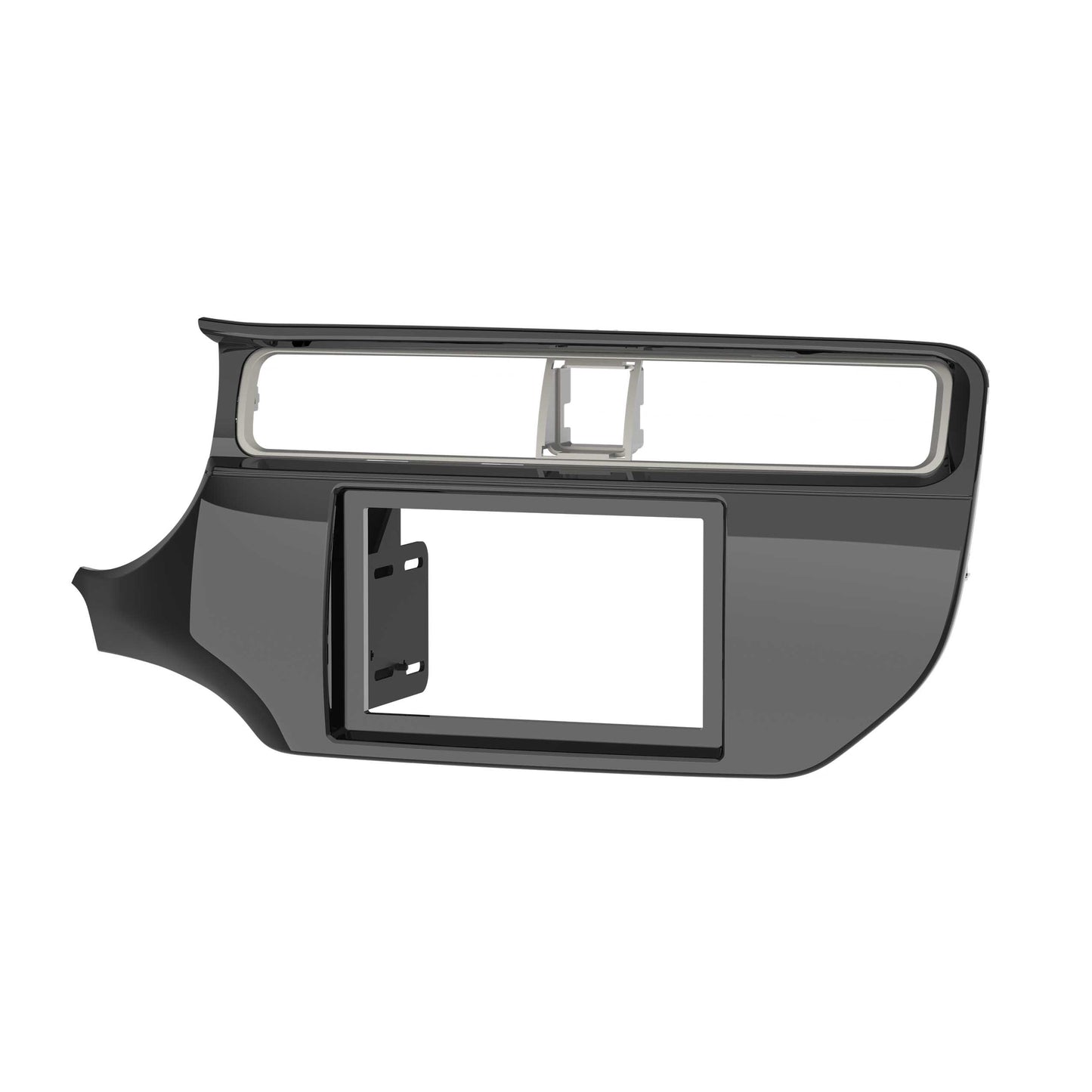 Metra 99-7368HG Single/Double-DIN Dash Kit for Kia Rio 2016-2017 Gloss Black Without Push-to-Start