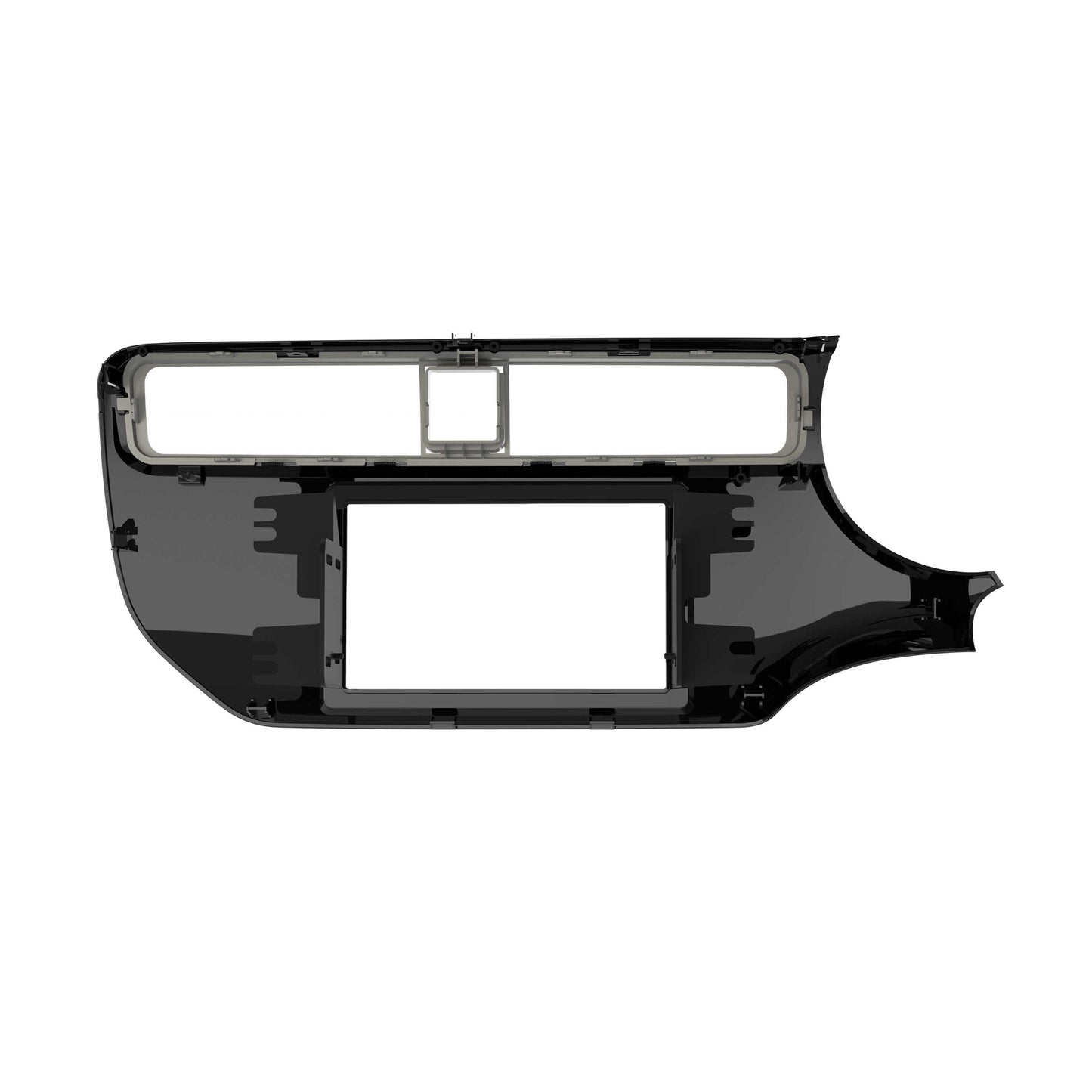 Metra 99-7368HG Single/Double-DIN Dash Kit for Kia Rio 2016-2017 Gloss Black Without Push-to-Start
