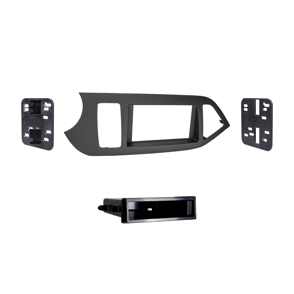 Metra 99-7370B Single/Double-DIN Dash Kit for Kia Picanto 2015-Up