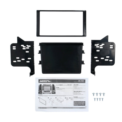 Metra 99-7381 Single or Double-DIN Dash Kit for Hyundai Santa Fe with NAV