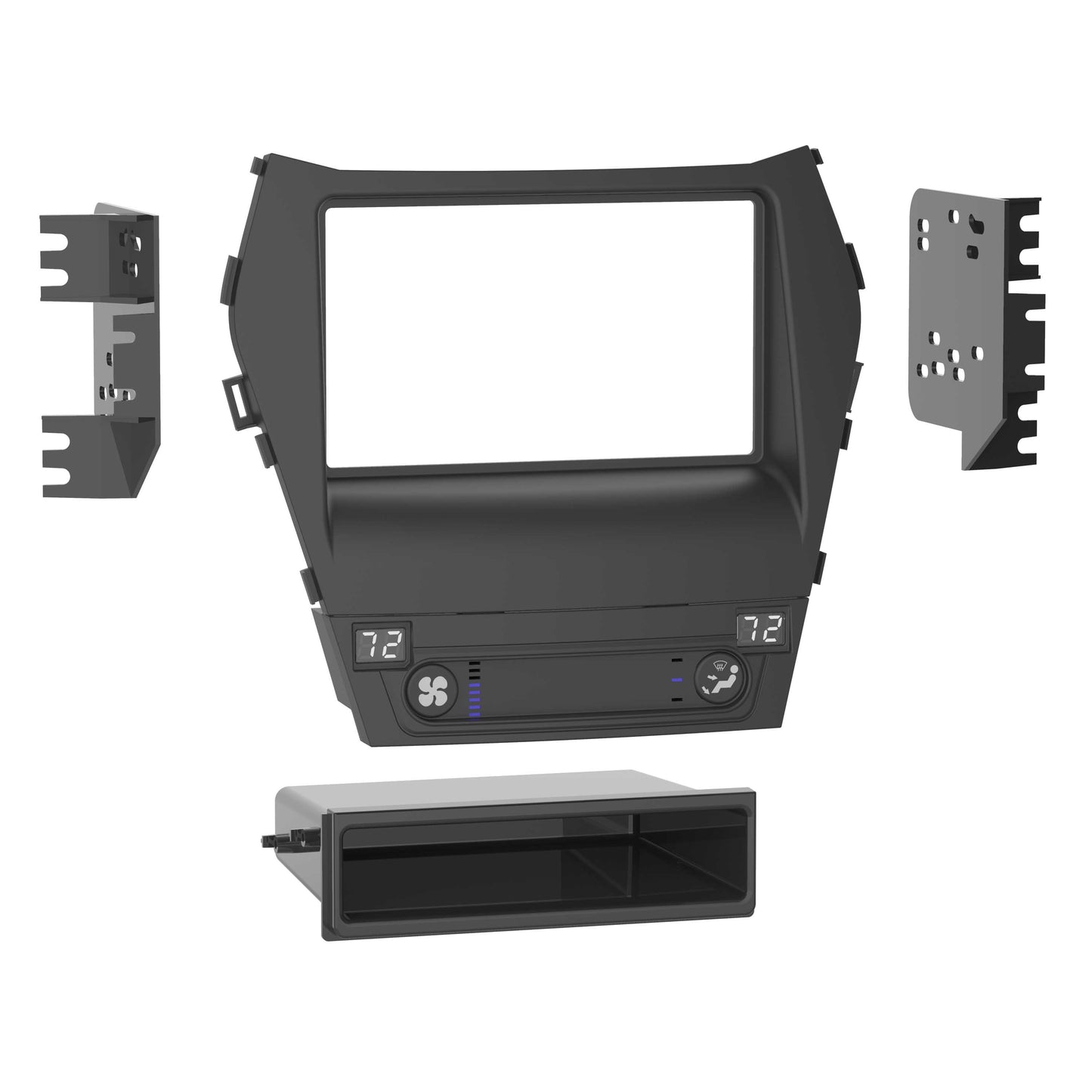 Metra 99-7386B Dash Kit for Hyundai Santa Fe with NAV