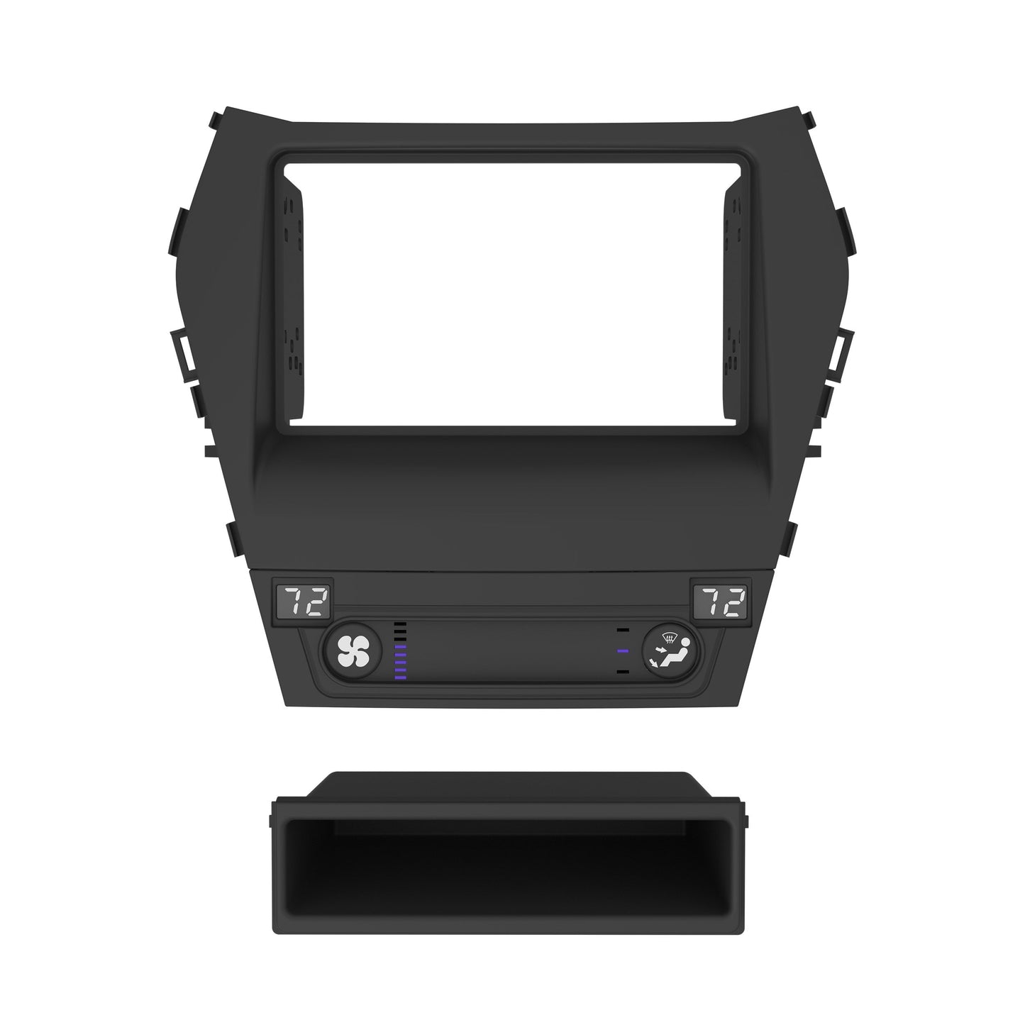Metra 99-7386B Dash Kit for Hyundai Santa Fe with NAV
