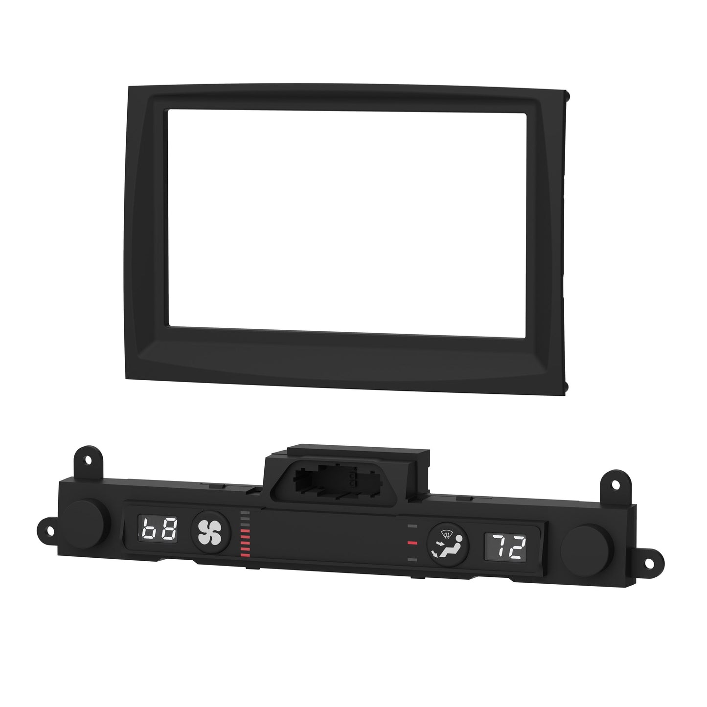 Metra 99-7390B Single or Double-DIN Dash Kit for Kia Sportage with NAV