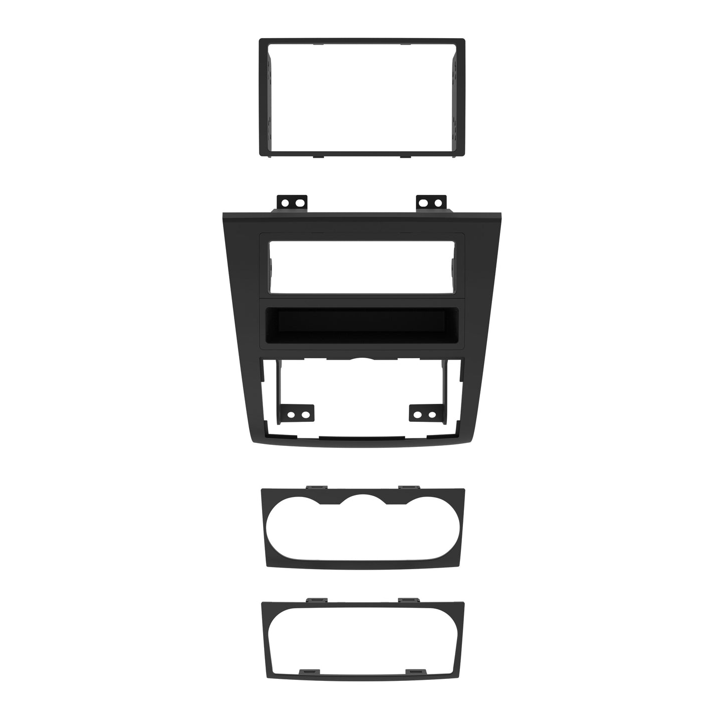 Metra 99-7423 Single/Double-DIN Dash Kit for 2007-2013 Nissan Altima