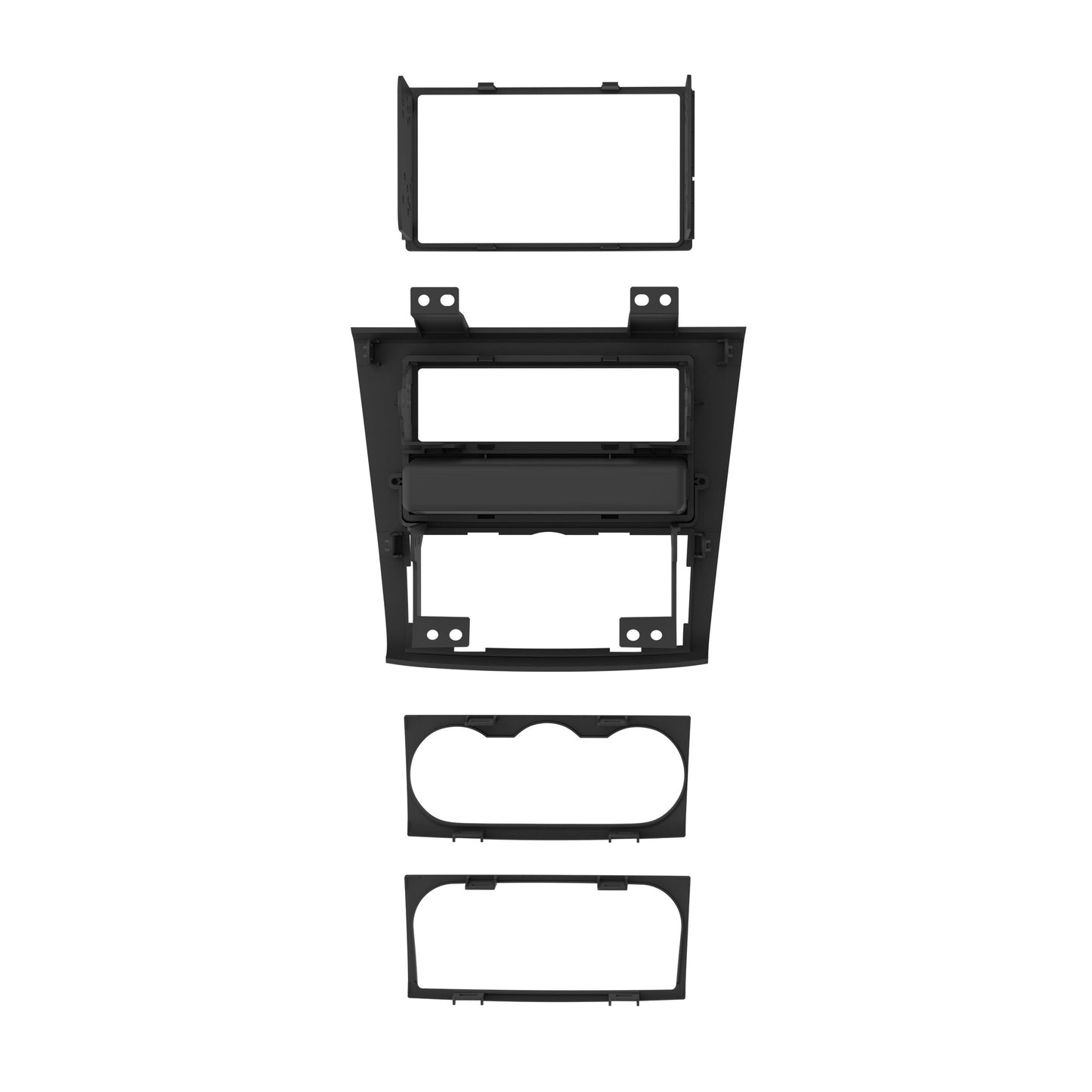 Metra 99-7423 Single/Double-DIN Dash Kit for 2007-2013 Nissan Altima
