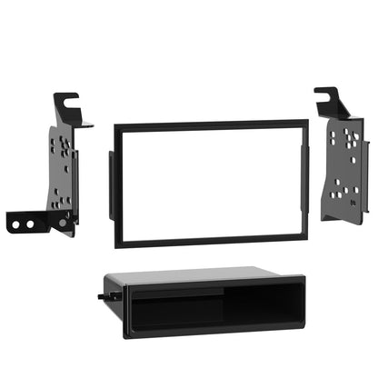 Metra 99-7635 Single/Double-DIN Dash Kit for Nissan Frontier, Pathfinder and Xterra