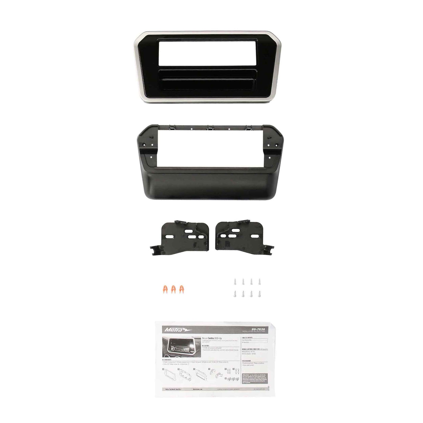 Metra 99-7638 Single-DIN Dash Kit for 2020-2025 Nissan Sentra