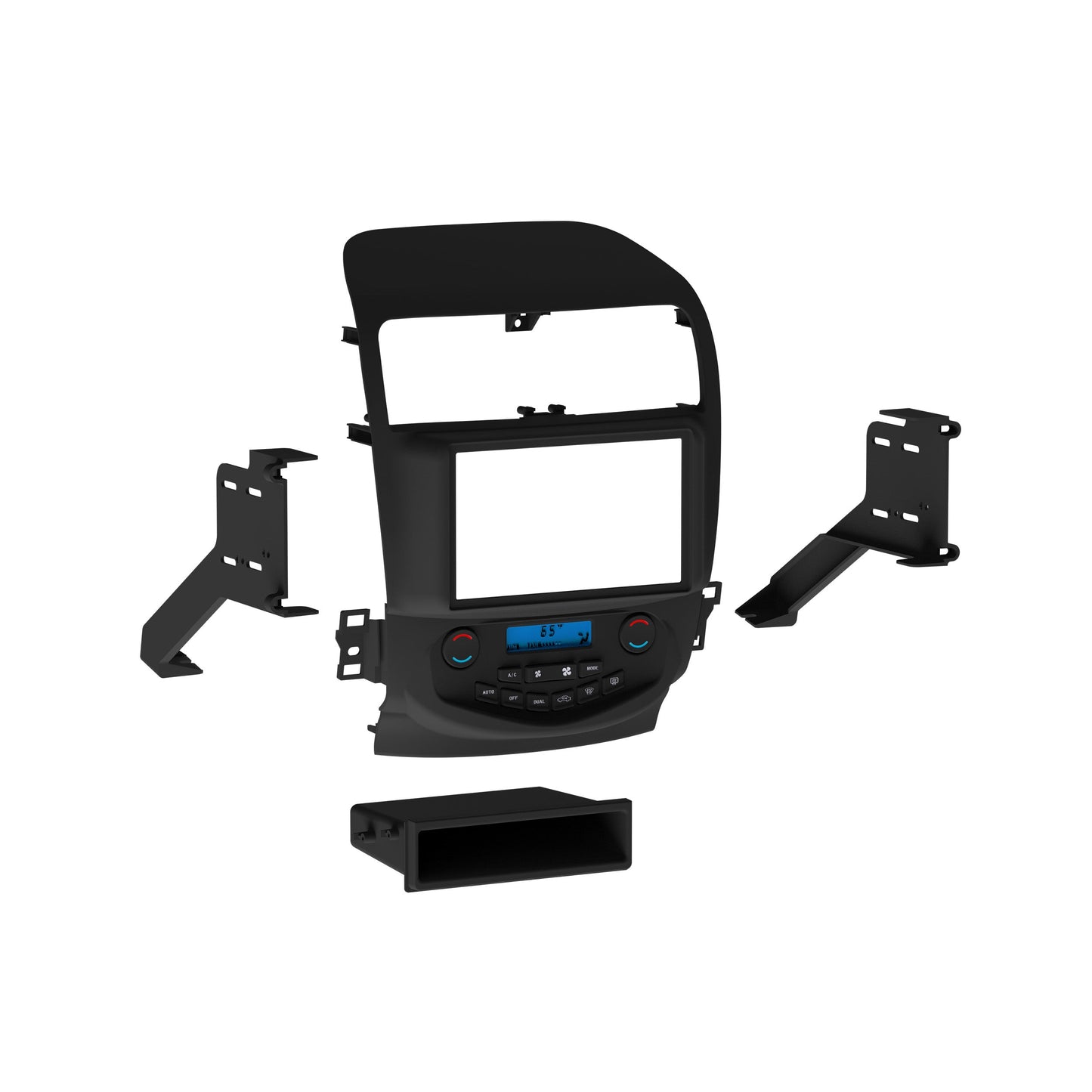 Metra 99-7809B Single/Double-DIN Dash Kit for 2004-2008 Acura TSX