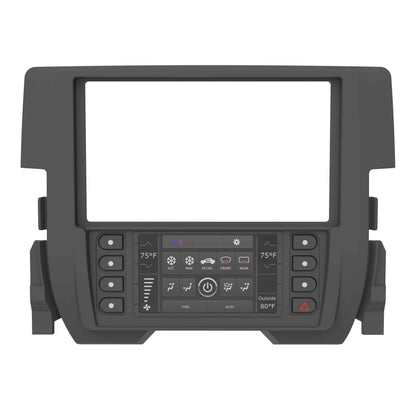 Metra 99-7821B TurboTouch Single/Double-DIN Dash Kit for Honda Civic 2016-2021 Excluding LX