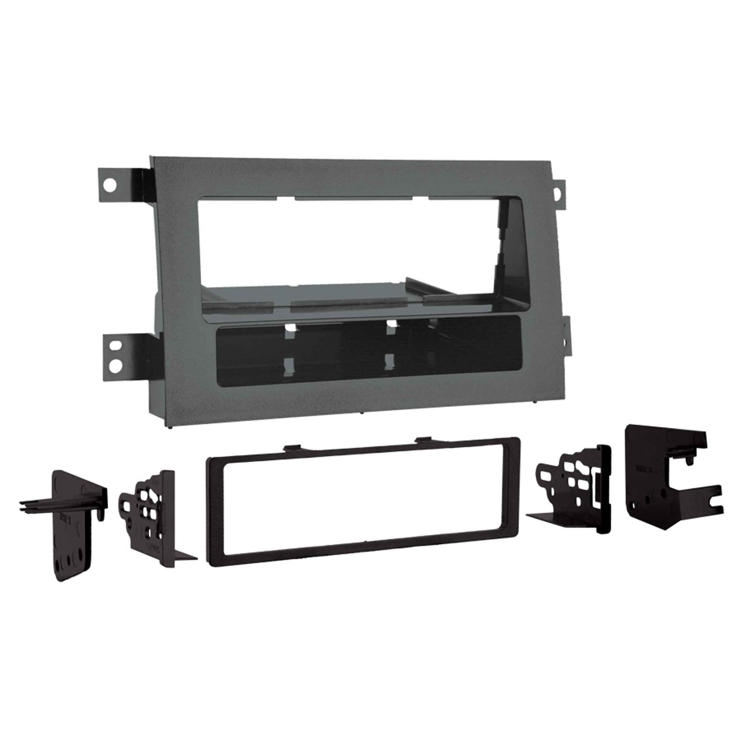 Metra 99-7870G Single-DIN Dash Kit for Honda Ridgeline 2006-2014 Dark Charcoal