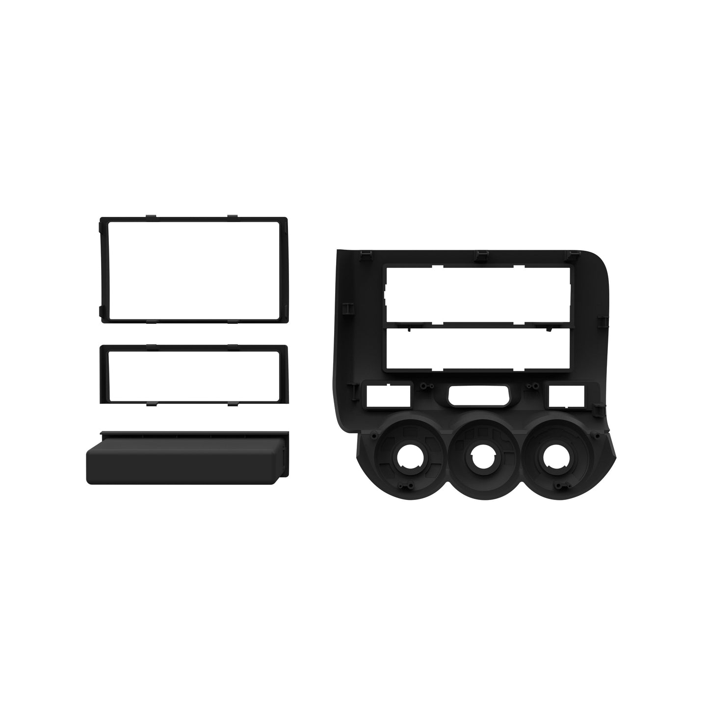 Metra 99-7872 Single/Double-DIN Dash Kit for Honda Fit 2007-2008