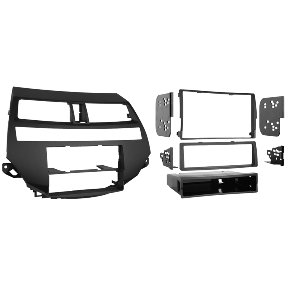 Metra 99-7875 Single/Double-DIN Dash Kit for Honda Accord/Crosstour Charcoal