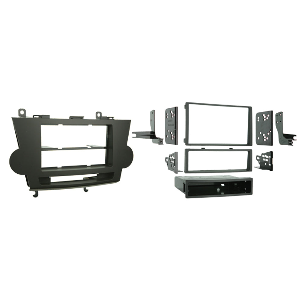 Metra 99-8222BR Single/Double-DIN Dash Kit for Toyota Highlander 2008-2012