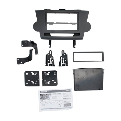 Metra 99-8222BR Single/Double-DIN Dash Kit for Toyota Highlander 2008-2012