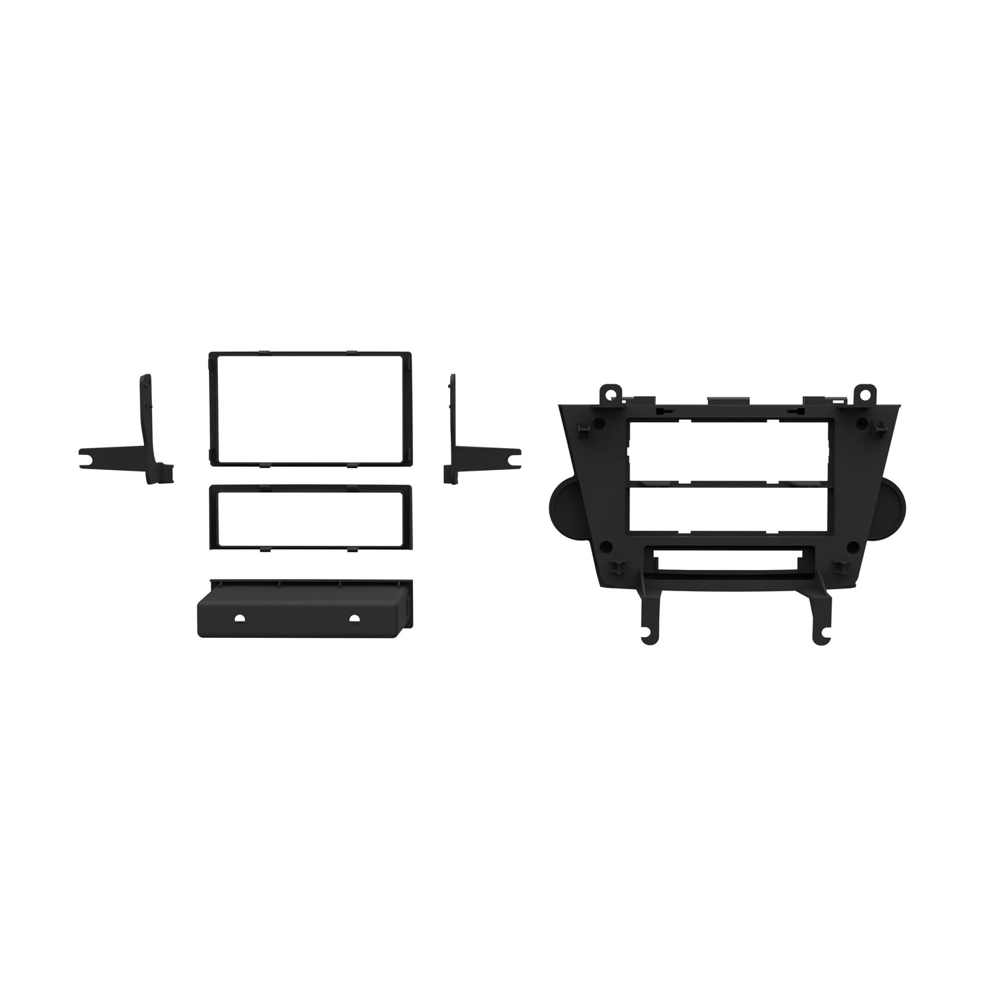 Metra 99-8222 Single/Double-DIN Dash Kit for Toyota Highlander 2008-2012