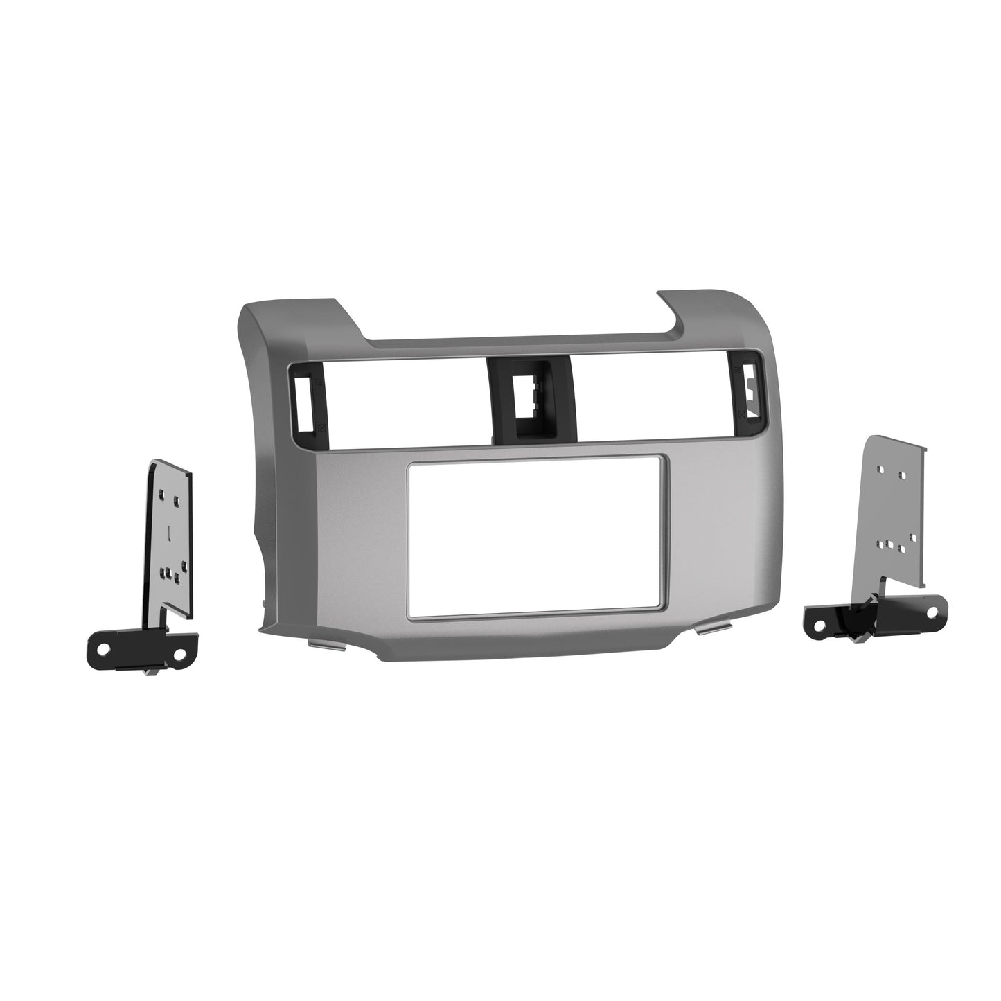 Metra 99-8271S Single/Double-DIN Dash Kit for Toyota 4Runner Silver