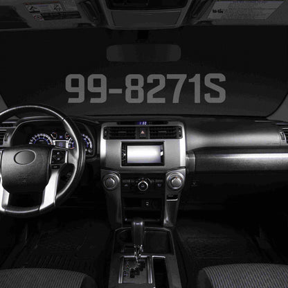 Metra 99-8271S Single/Double-DIN Dash Kit for Toyota 4Runner Silver