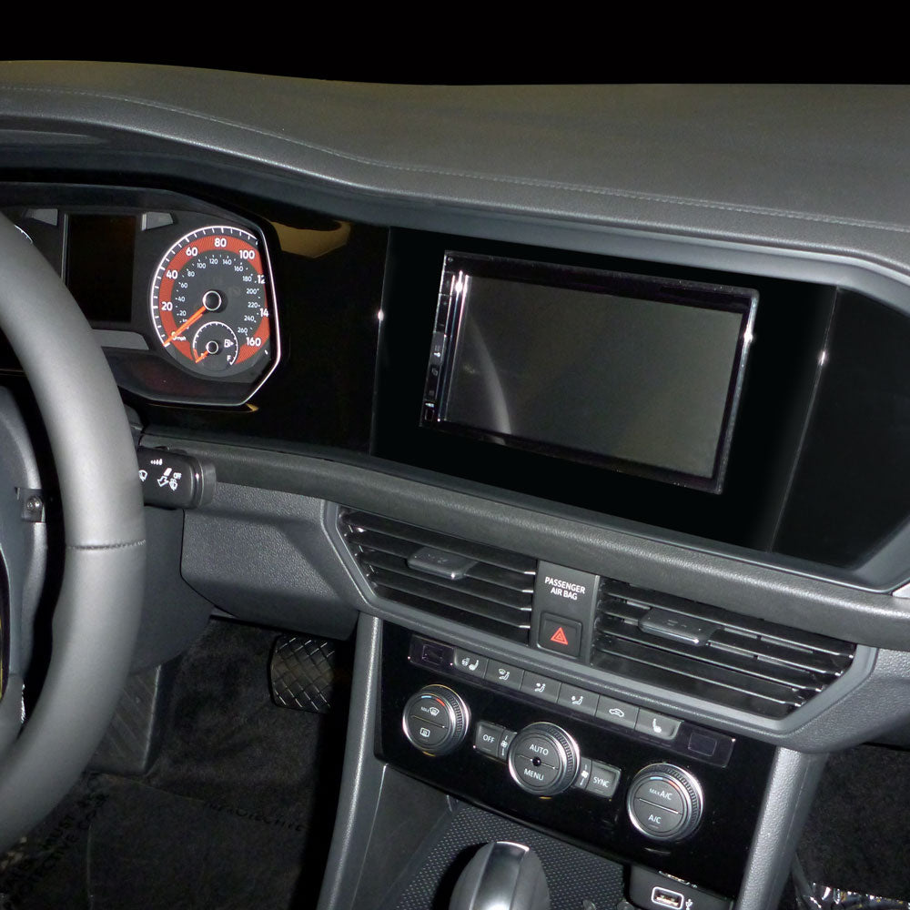 Metra 99-9014HG Single-DIN/Double-DIN Dash Kit for Volkswagen Jetta 2019-2022