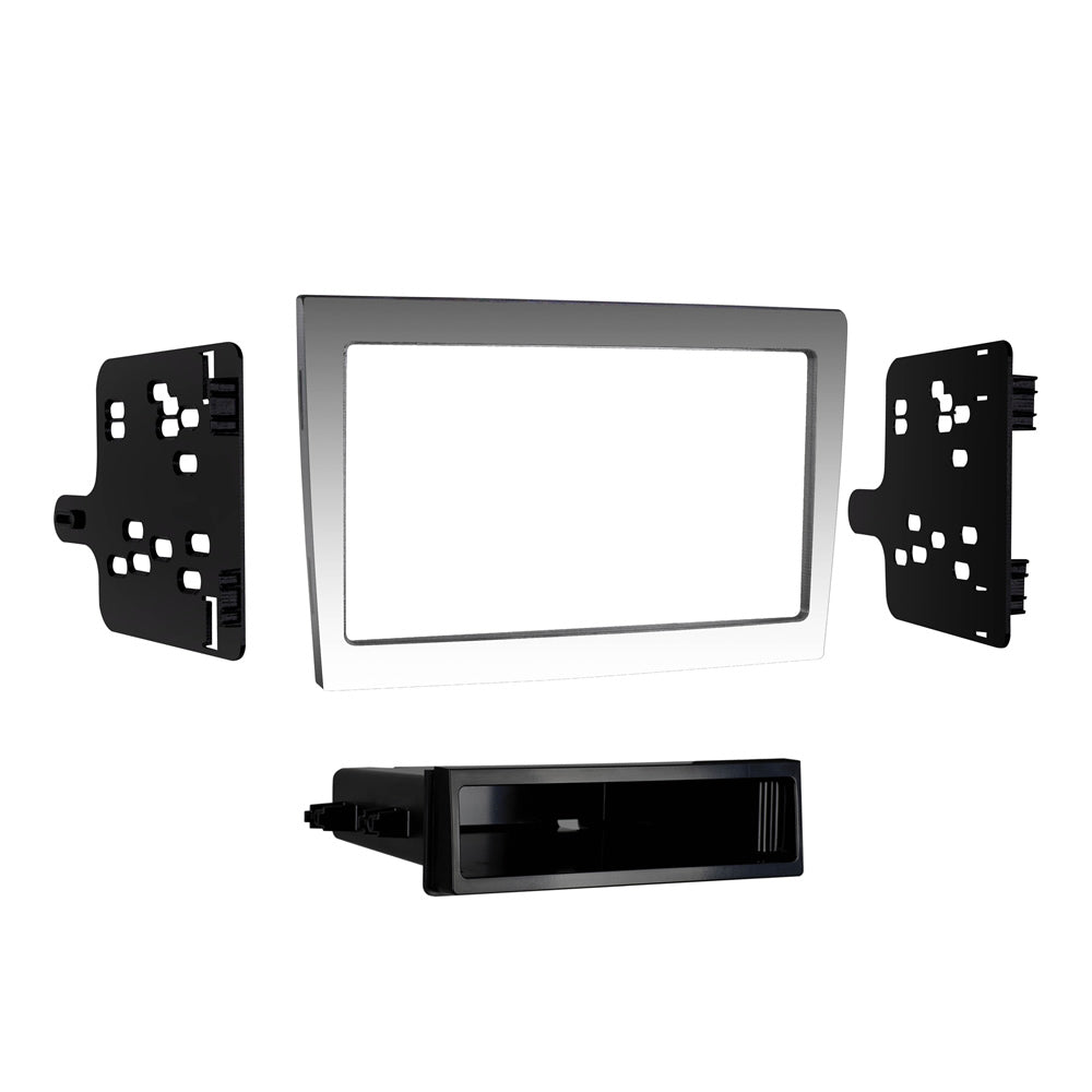 Metra 99-9606G Single/Double-DIN Dash Kit for 2005-2012 Porsche 997 - Gray