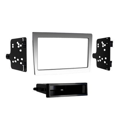 Metra 99-9606G Single/Double-DIN Dash Kit for 2005-2012 Porsche 997 - Gray