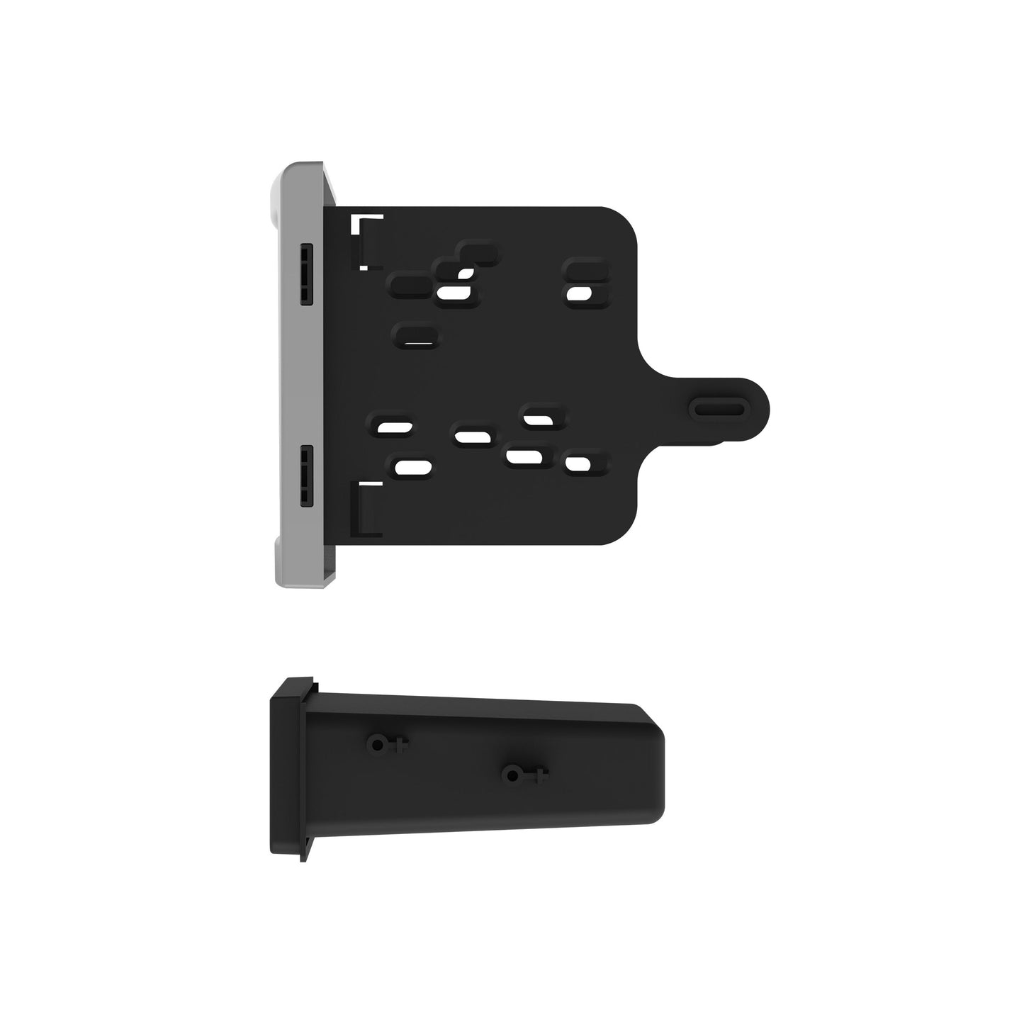 Metra 99-9606G Single/Double-DIN Dash Kit for 2005-2012 Porsche 997 - Gray