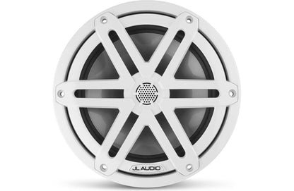 JL Audio M3-770X-S-Gw 7.7-inch Marine Coaxial Speakers, White Sport Grilles 93522