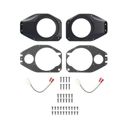 Metra JP-1015 6.5-Inch Soundbar Speaker Kit for Jeep Wrangler JL/Gladiator JT