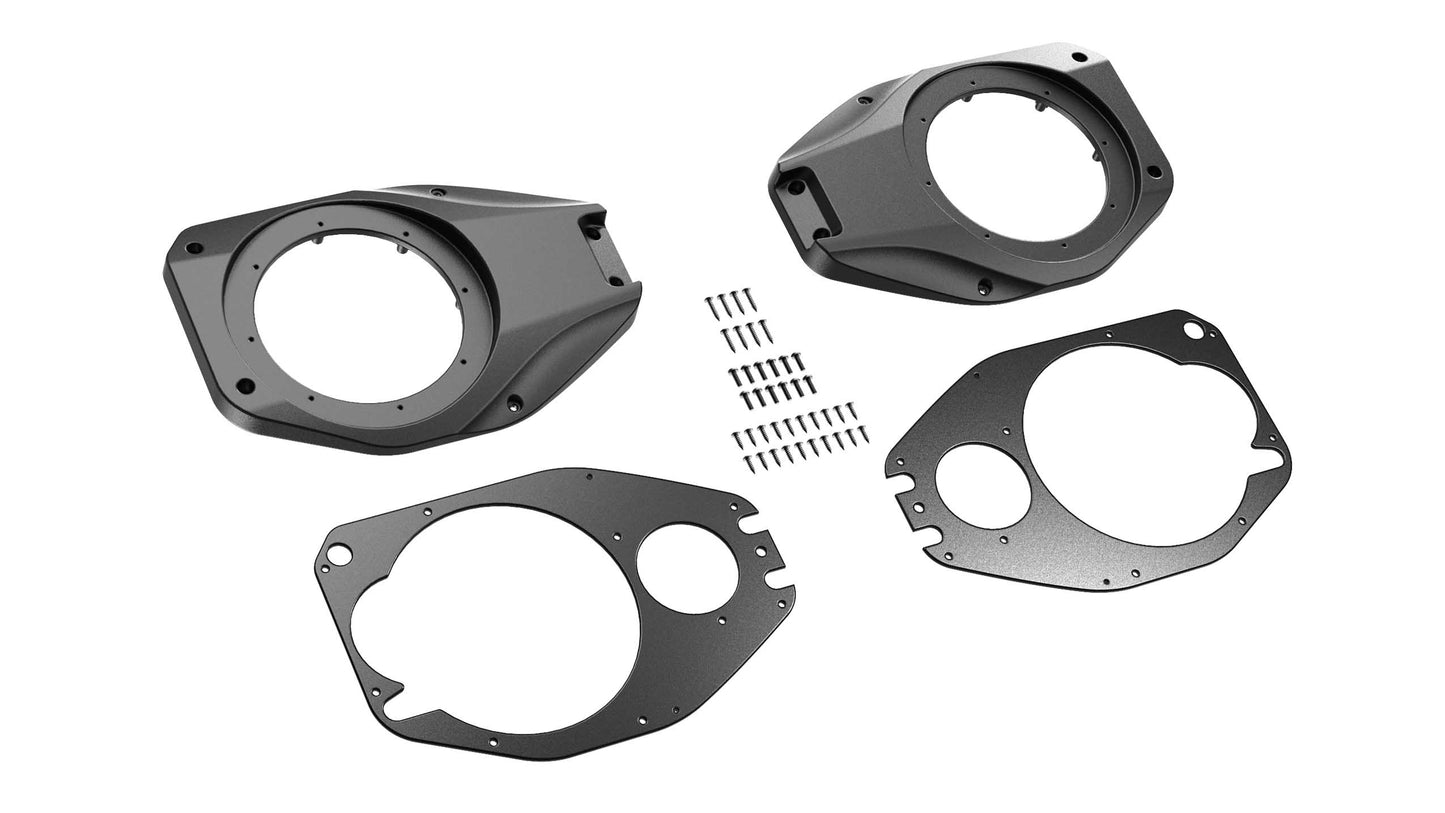 Metra JP-1015 6.5-Inch Soundbar Speaker Kit for Jeep Wrangler JL/Gladiator JT